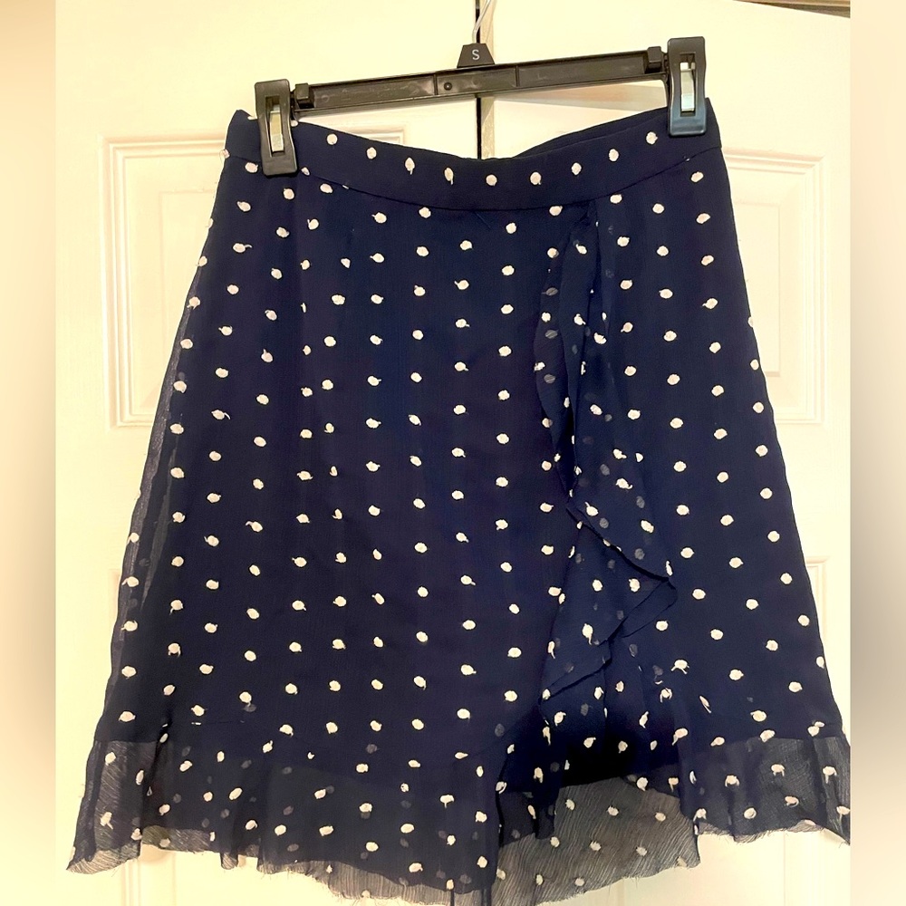 Anthropologie Polka Dot Skirt
